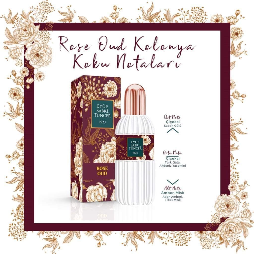 Eyüp Sabri Tuncer 16 ml Silindir Cam Şişe Kolonya 5li Set 4 - Oud Kolonya