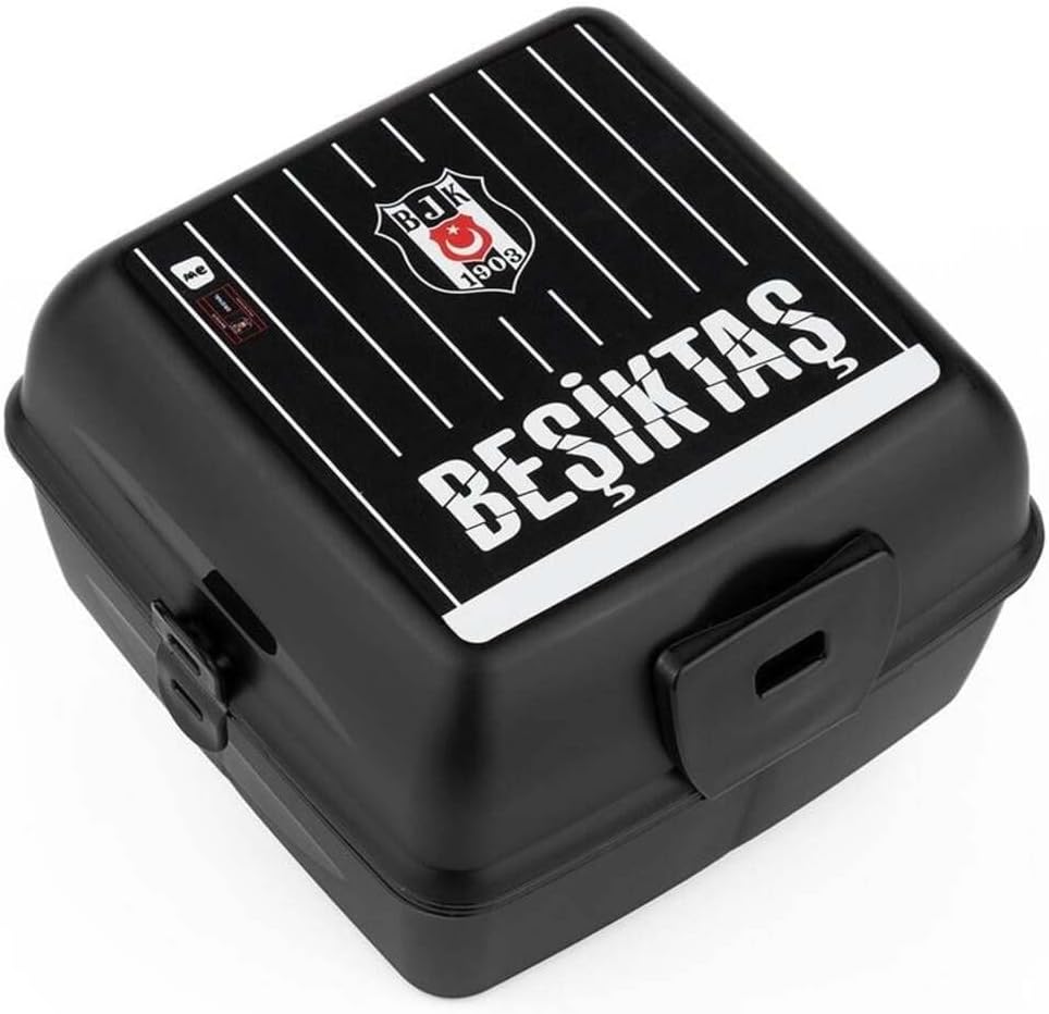 Beşiktaş BJK İnce Çubuk Desenli Okul Beslenme Kutusu