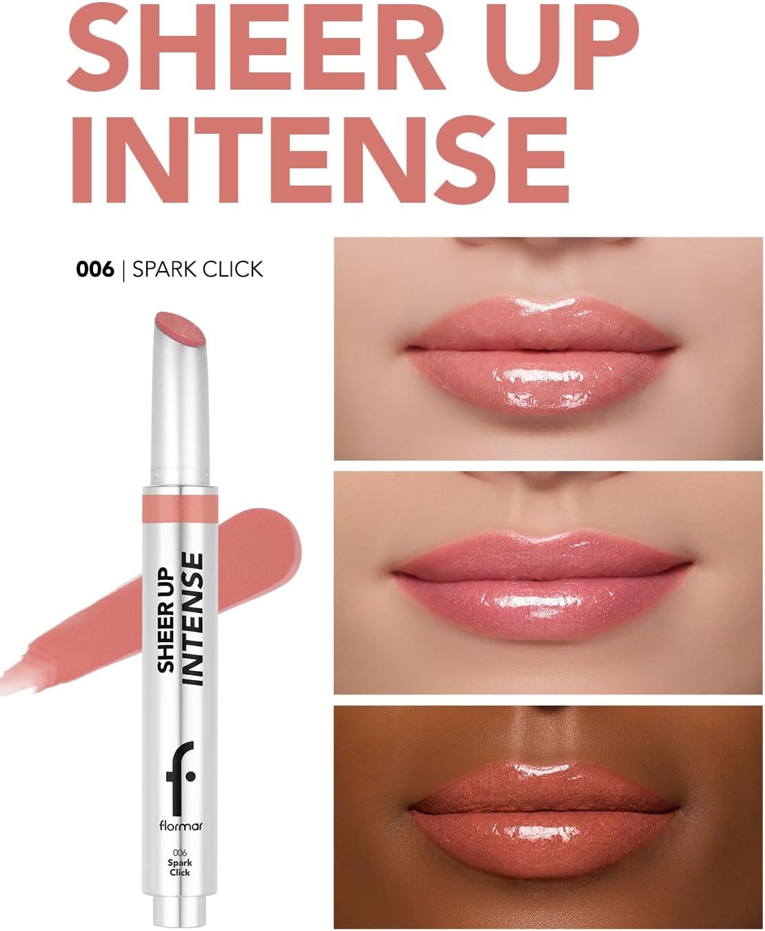 Sheer Up Intense Lipstick-006 SPARK CLCK