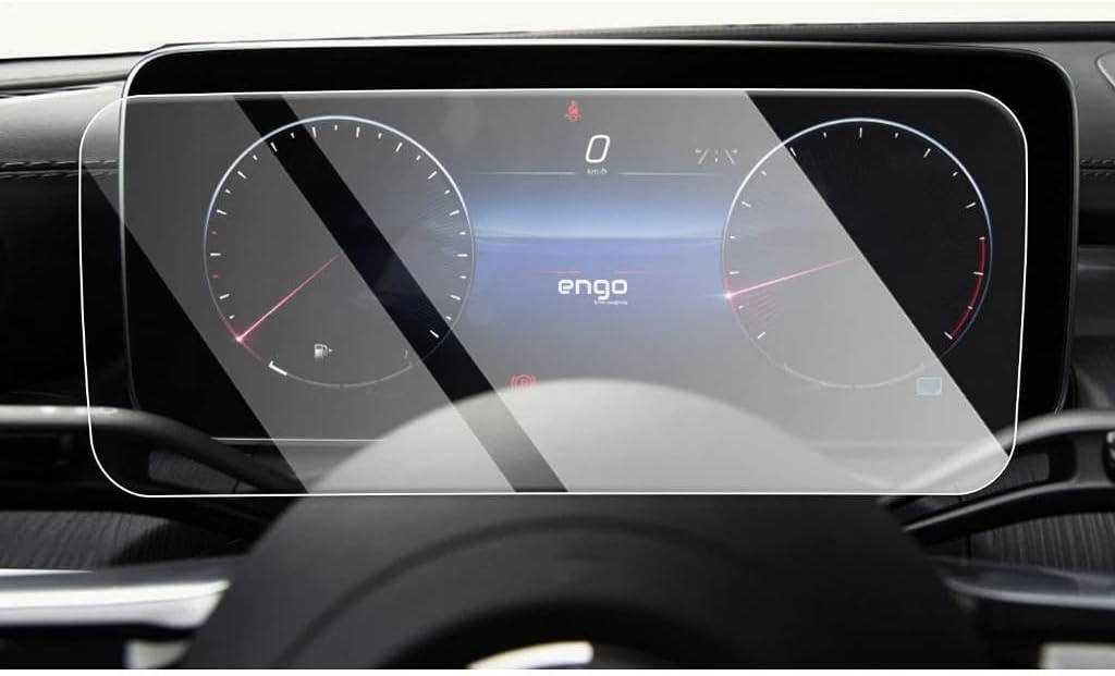 Mercedes C200 Dijital Gösterge 12.3 İnç İle Uyumlu Mat Ekran Koruyucu
