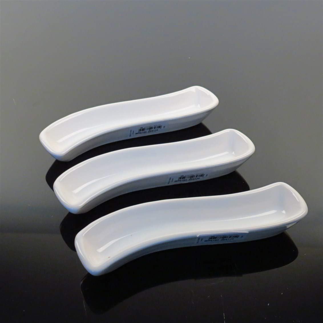 Beyaz Ivory Zeytinlik 3 Adet 18 Cm