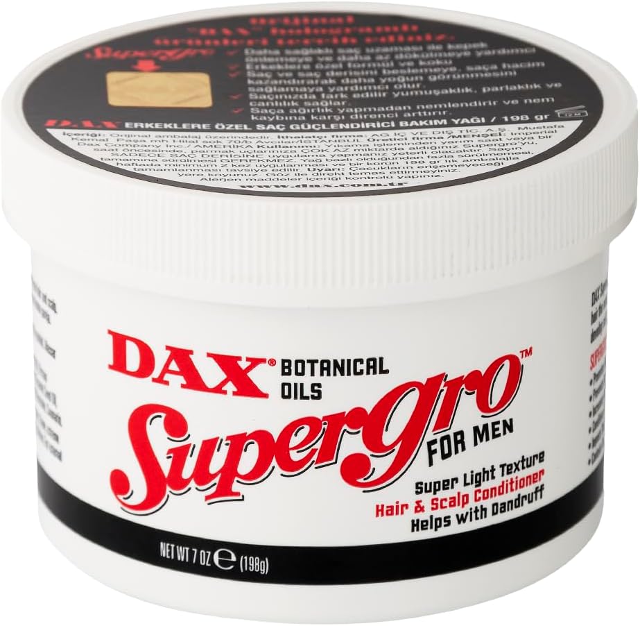 Supergro For Men-Erkekler İçin Saç Bakım Yağı 198Gr