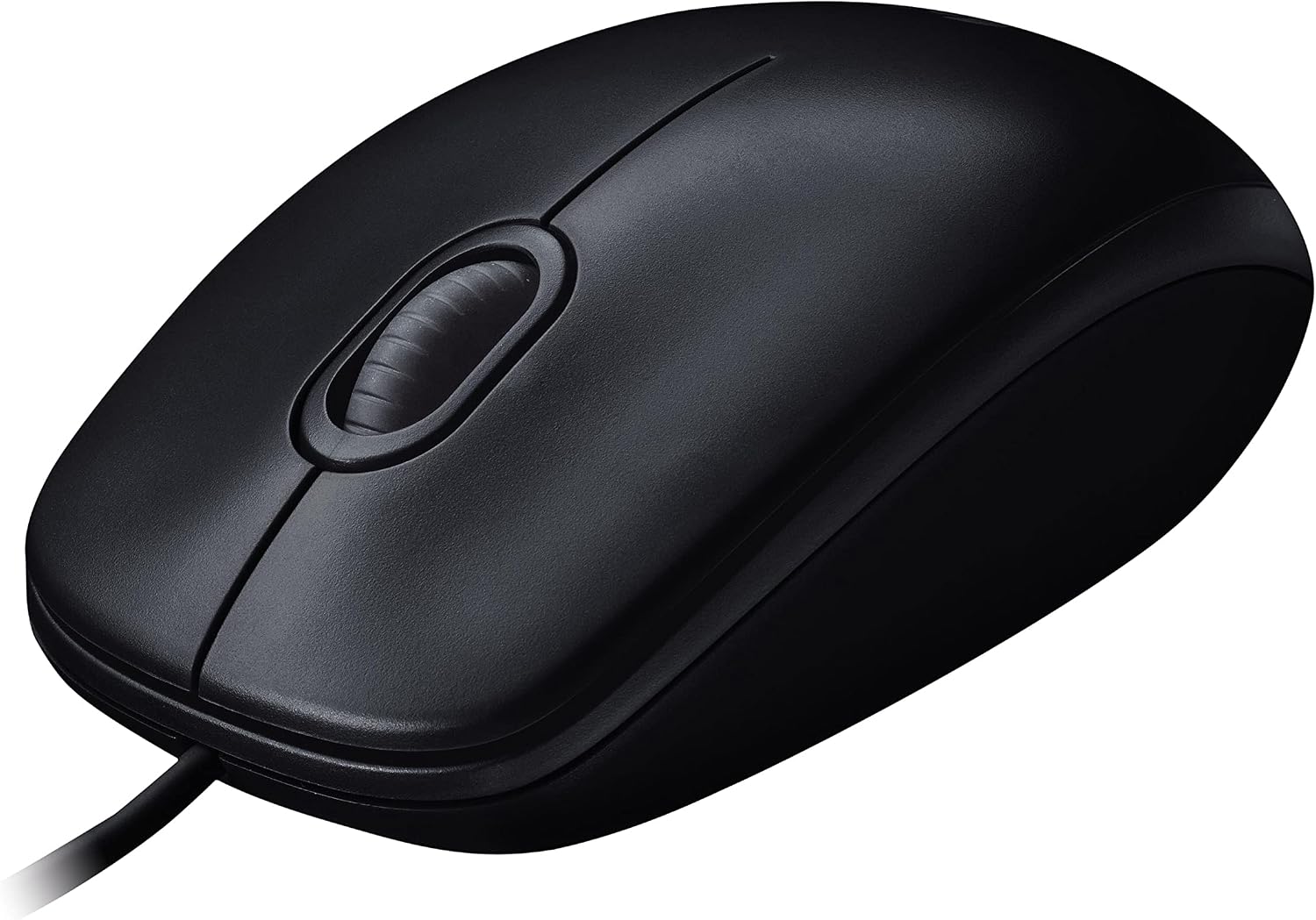 M90 USB Kablolu Mouse, PC, Mac, Dizüstü Bilgisayar ile Uyumlu, 1000 DPI Optik İzleme, Sağ ve Sol Elle Kullanıma Uygun, Siyah