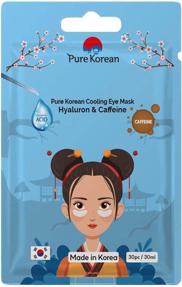 Cooling Eye Maske Hyaluron ve Caffeine