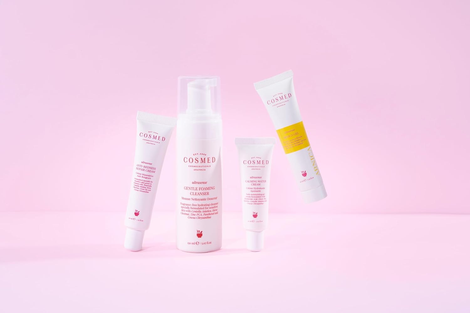 Cosmed Hassas Ciltler İçin Yatıştırıcı Su Bazlı Nemlendirici Krem 30 ml