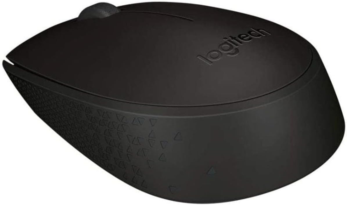 B170 Optik USB Alıcılı Kablosuz Mouse, Sağ ve Sol Elle Kullanıma Uygun, 12 Ay Pil Ömrü, Siyah
