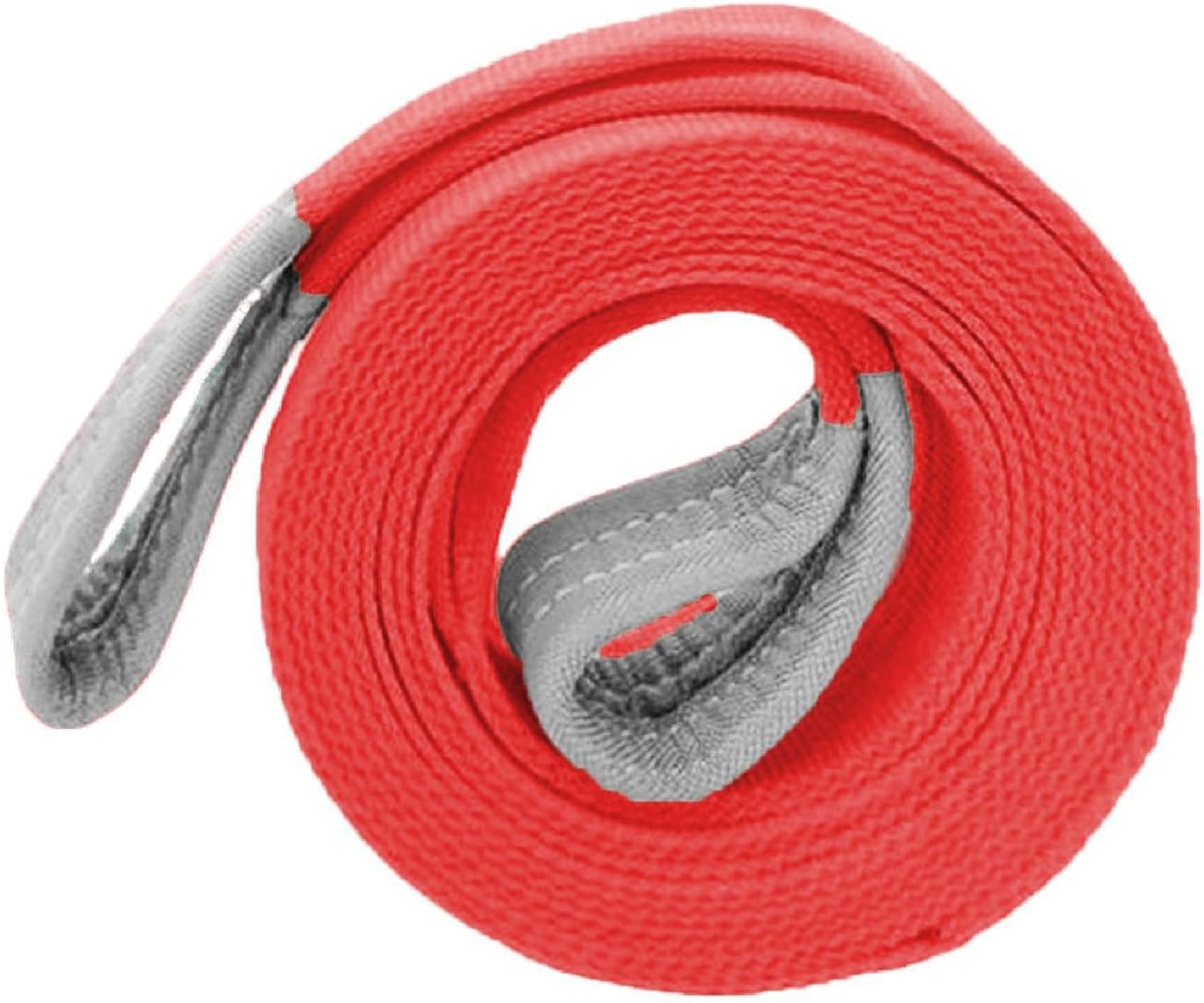 Sapan Polyester Spanzet 5 Ton 2 Metre Kırmızı Sağlam Yük Kaldırma Taşıma İndirme Halat