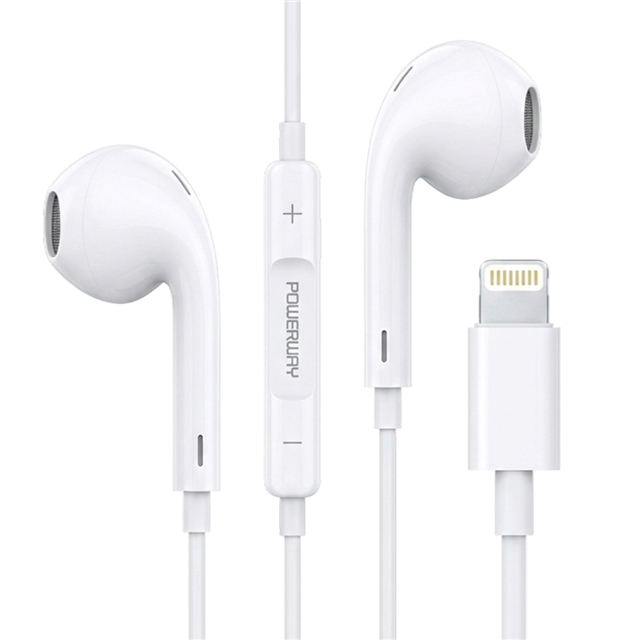 Powerway EarTON Iphone Lightning Konnektörlü Stereo Kulaklık