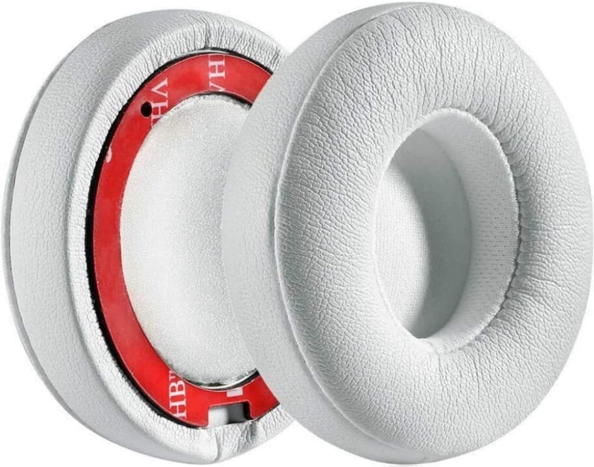 Beats Solo 2 ve 3 Uyumlu Kulaklık Pedi - Yastık Süngeri (Beyaz)