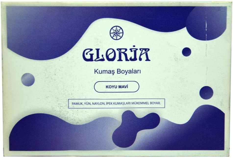 Kumaş Boyası Koyu Mavi 10 Gr Paket