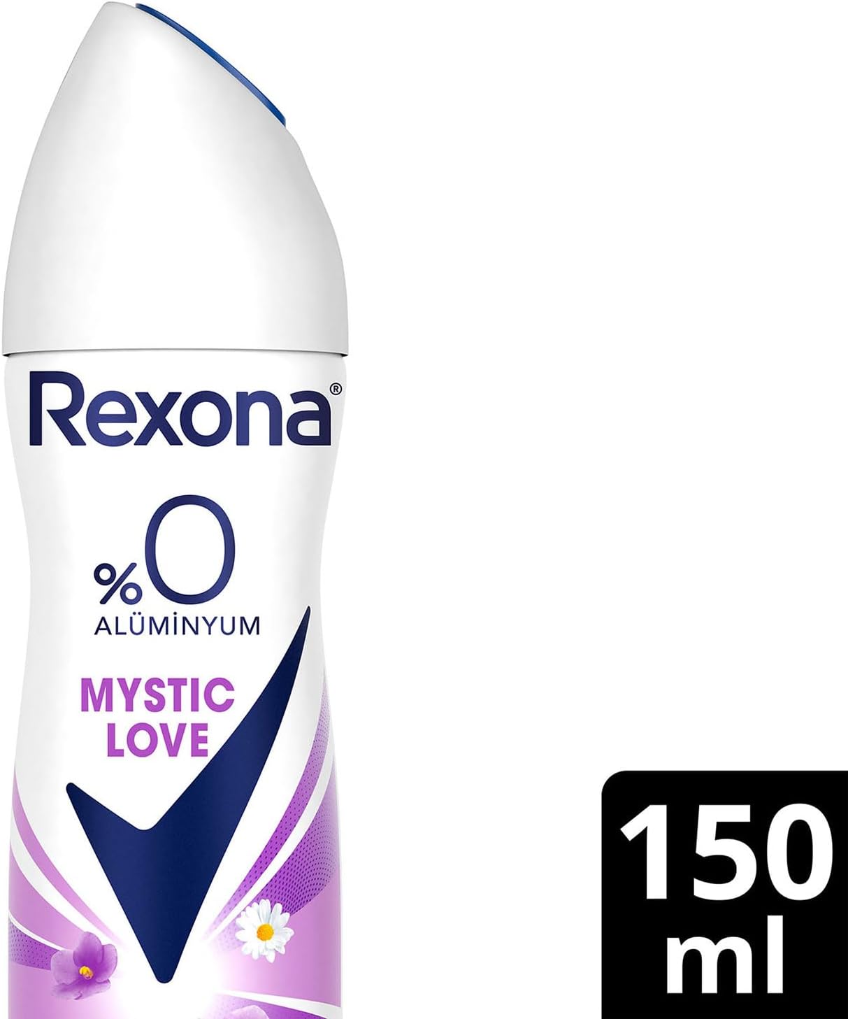 Kadın Sprey Deodorant Mystic Love%0 Alüminyum 150 ml