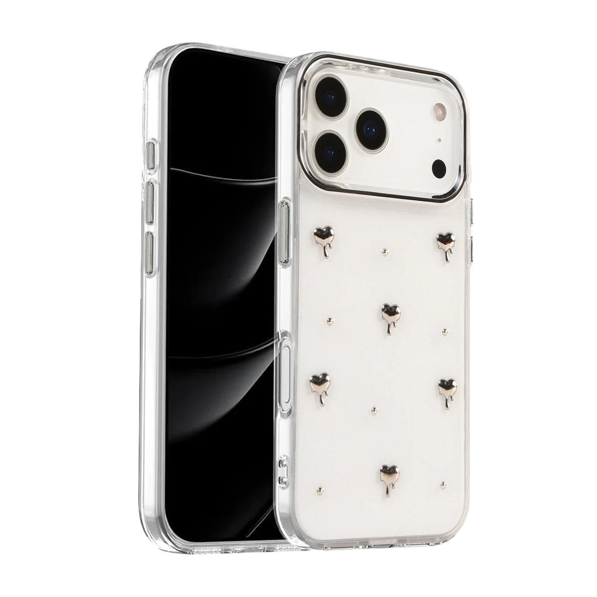 Apple iPhone 17 Pro Fiyonk Desenli Kapak - Desen 1