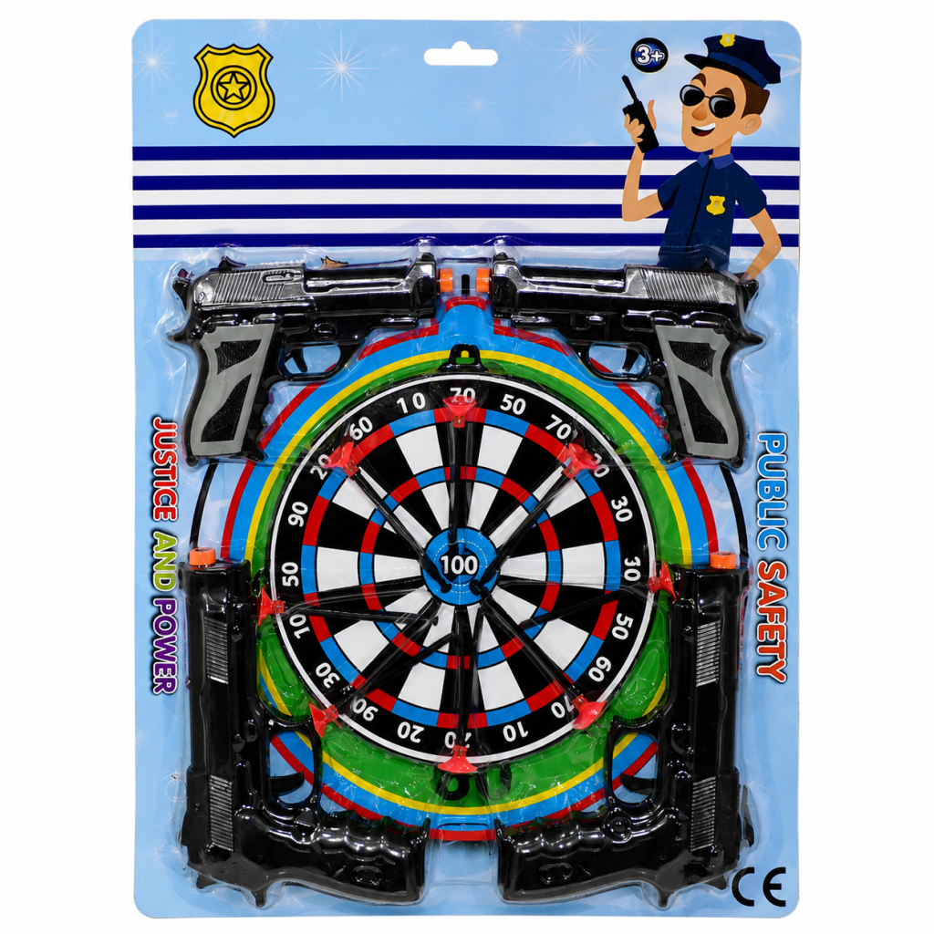 8080 Kartelalı 4 Tabancalı Polis Seti