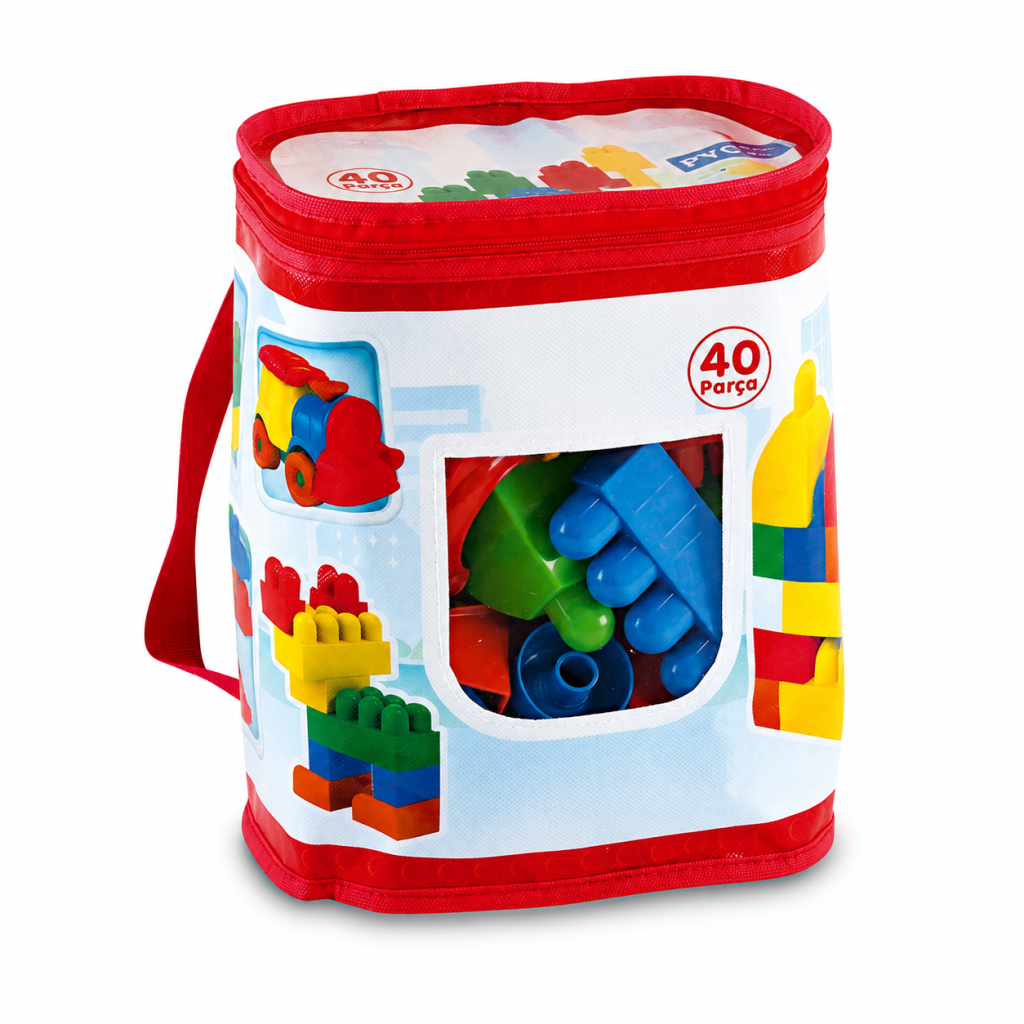 01021 Akıllı Çocuk Blokları 40 Parça