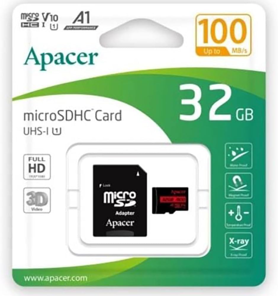 32GB MICRO SDXC R100Mb/s (AP32GMCSH10UB-R)