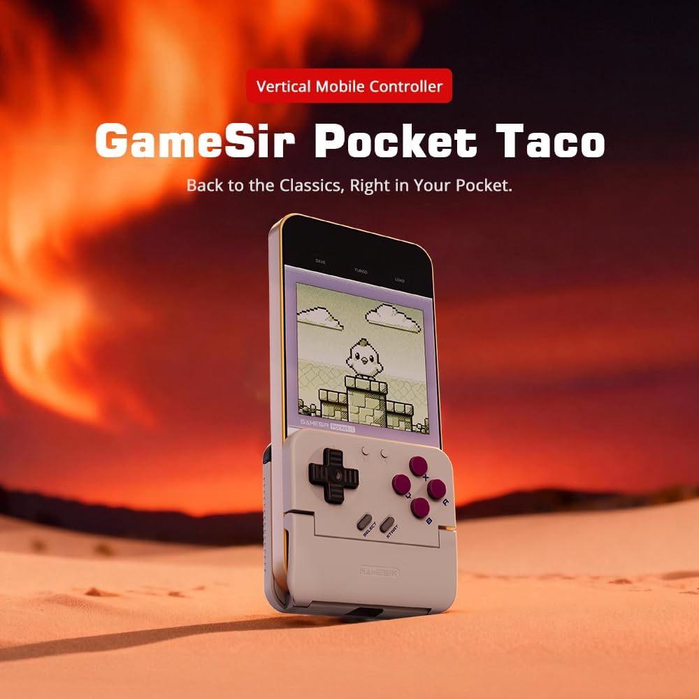 Pocket Taco Mobile Game Controller Nintendo Switch 2,ios, Android