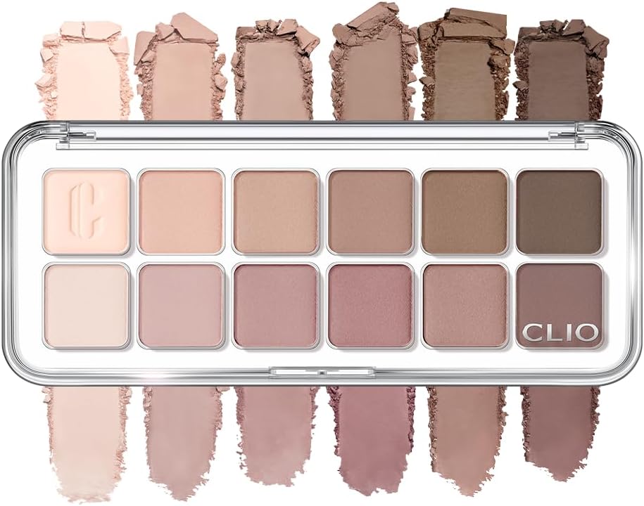 CLIO Hafif Dokulu Yoğun Renklere Sahip Göz Farı Paleti CLIO Pro Eye Palette Air (03 Mute Library)