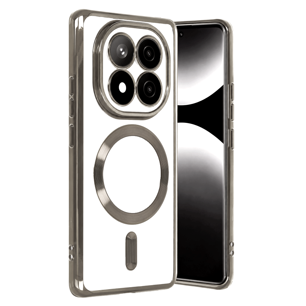 Xiaomi Redmi Note 15 Pro 5G Kross Magneticsafe Kapak - Titan Gri