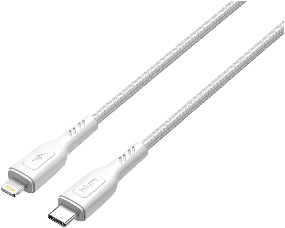 KNIT 30W Hızlı Şarj Destekli, Type-C to Lightning Şarj ve Data Aktarım Kablosu, 1 metre, Beyaz