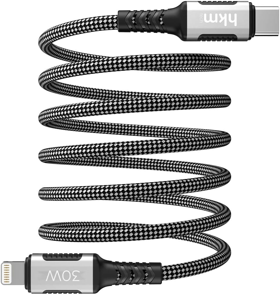 DYNAMIC 30W hızlı şarj, Mıknatıslı, Type-C to Lightning Şarj ve Data Aktarım Kablosu, 1 metre, Siyah