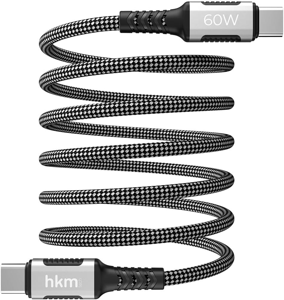 DYNAMIC 60W hızlı şarj, Mıknatıslı, Type-C to Type-C Şarj ve Data Aktarım Kablosu, 1 metre, Siyah