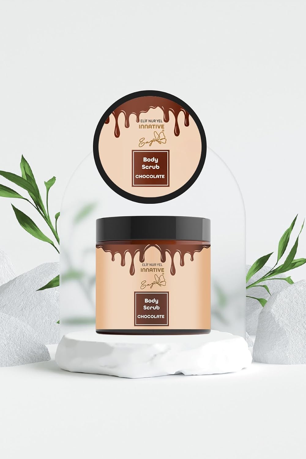 Elif Nur Yel Eny Choco Dream Body Scrub Nemlendirici Çikolata Jel Vücut Peelingi 200ml