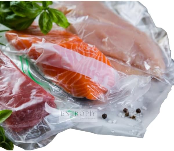 50’li Vakum Poşeti Seti – 20x25 cm Gıda & Sanayi Tipi Vakum Paketleme Poşetleri – Sızdırmaz, BPA İçermeyen, Dayanıklı, Et, Sebze & Hazır Gıdalar İçin Uyumlu (20 X 25 EBATLAR)