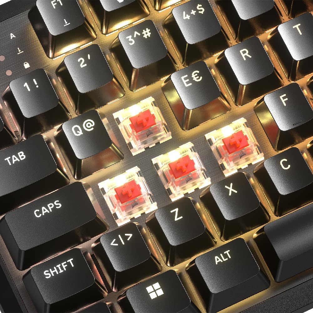 K70 CORE TKL Mekanik RGB MLX Red v2 linear (CH-911911E-TR) Gaming Klavye