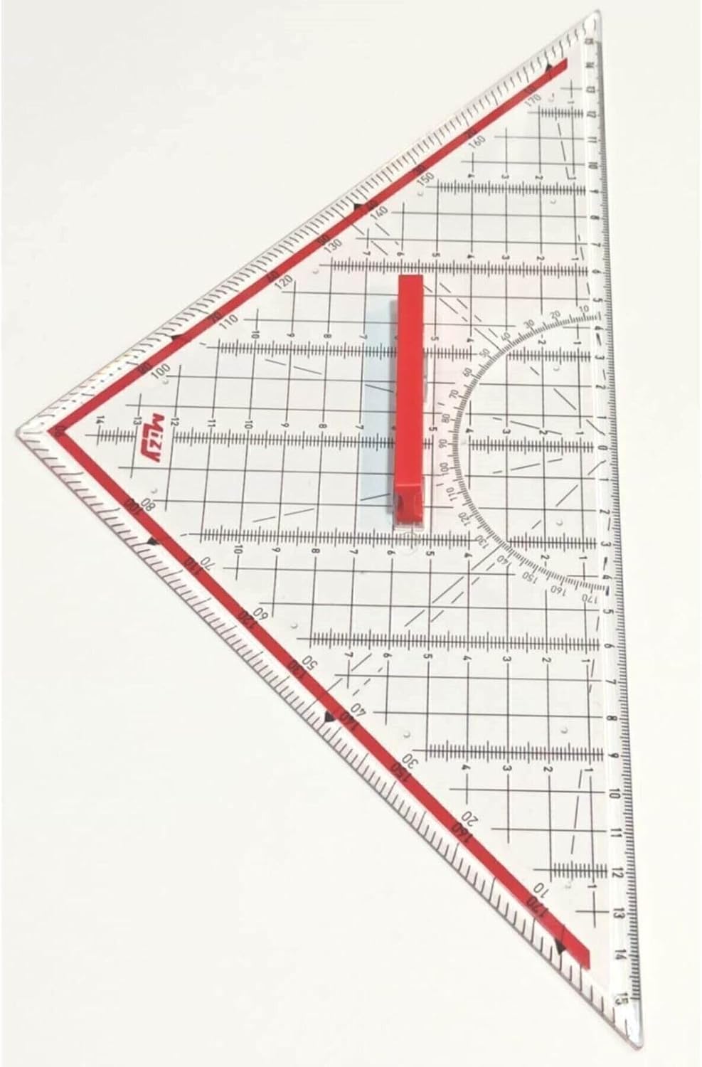 TML Aristo Cetveli 32 Cm - 3 Kenarlı Geometry Triangle Ruler, 156984131554800