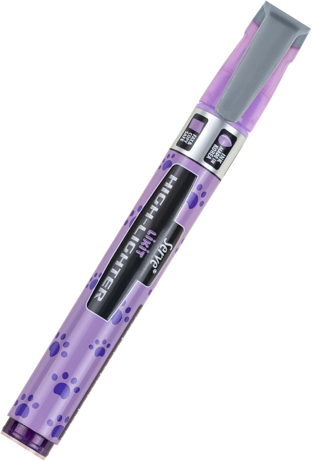 LIKIT KALEM DESENLİ PASTEL LAVANTA
