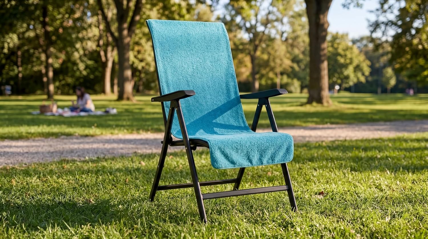 %100 PAMUK SANDALYE KILIFI KOYU YEŞİL 60X130 CM