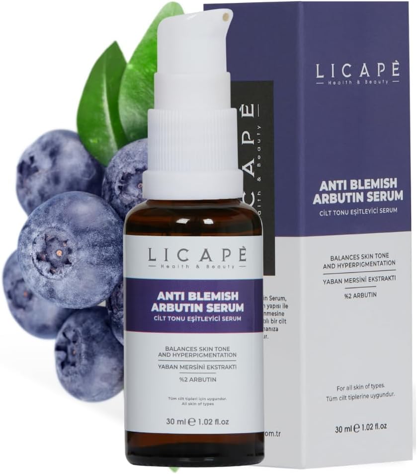 Leke Karşıtı ve Cilt Tonu Dengeleyici Serum –%2 Arbutin İçerikli, Aydınlatıcı ve Eşitleyici Etkili Yüz Serumu – Hiperpigmentasyon ve Renk Eşitsizliği İçin – 30 ml