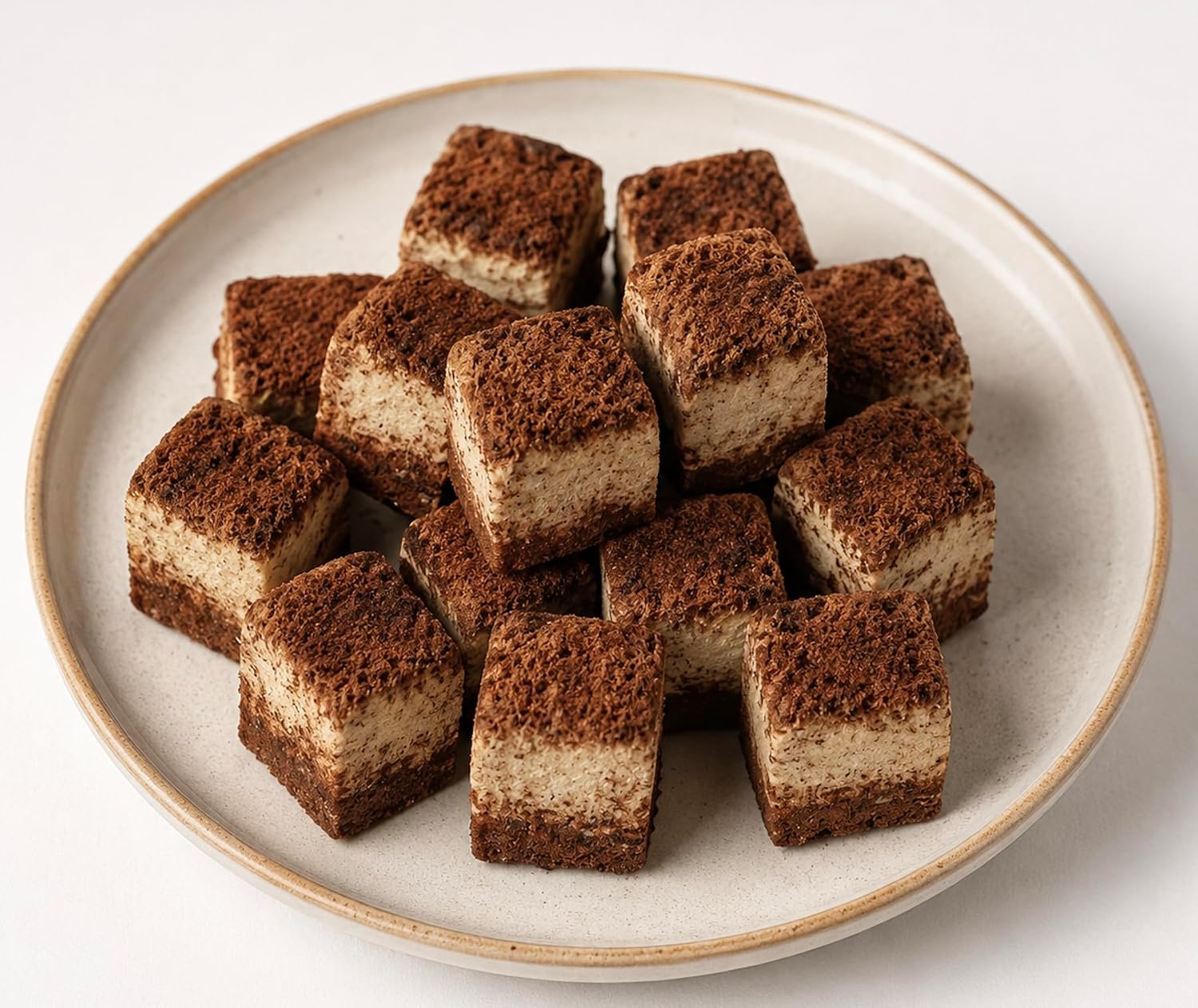 Dondurularak Kurutulmuş Tiramisu Freeze-Dry Teknolojisi, Kıtır Atıştırmalık, Uzun Raf Ömürlü, Tekli Paket