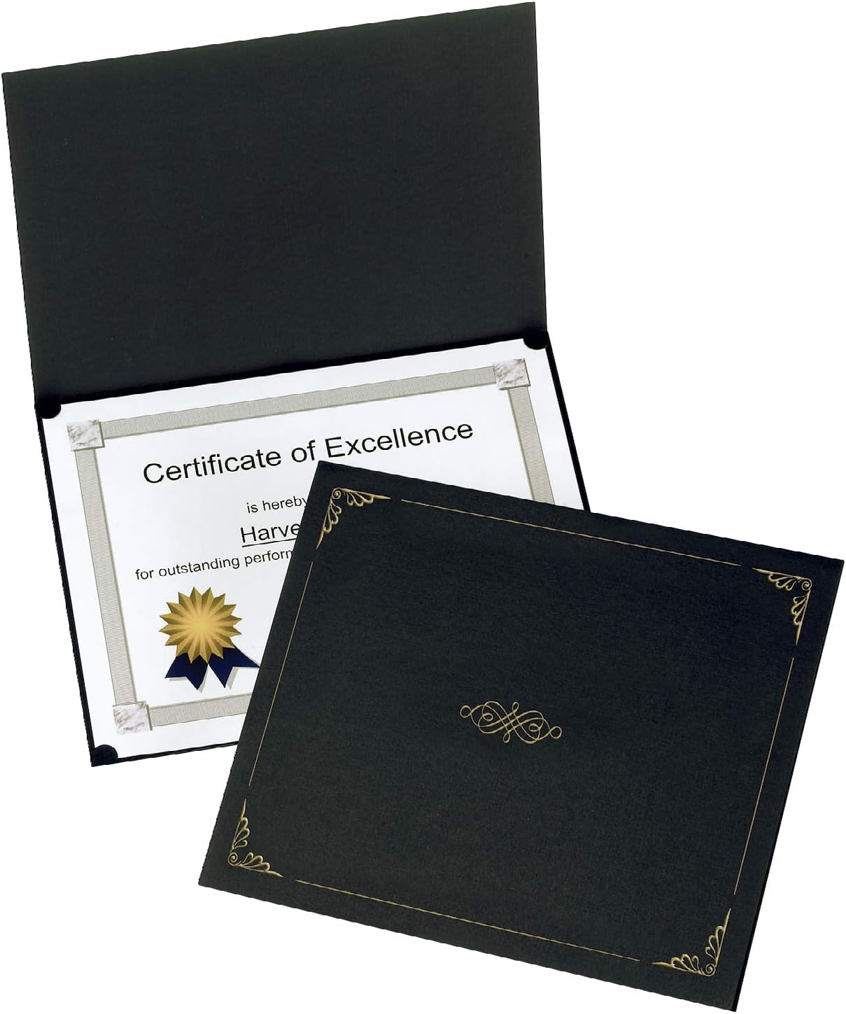 Sertifika Sahipleri, Siyah Diploma Sahipleri, Mektup Boyutu, Paket Başına 25 (299550)