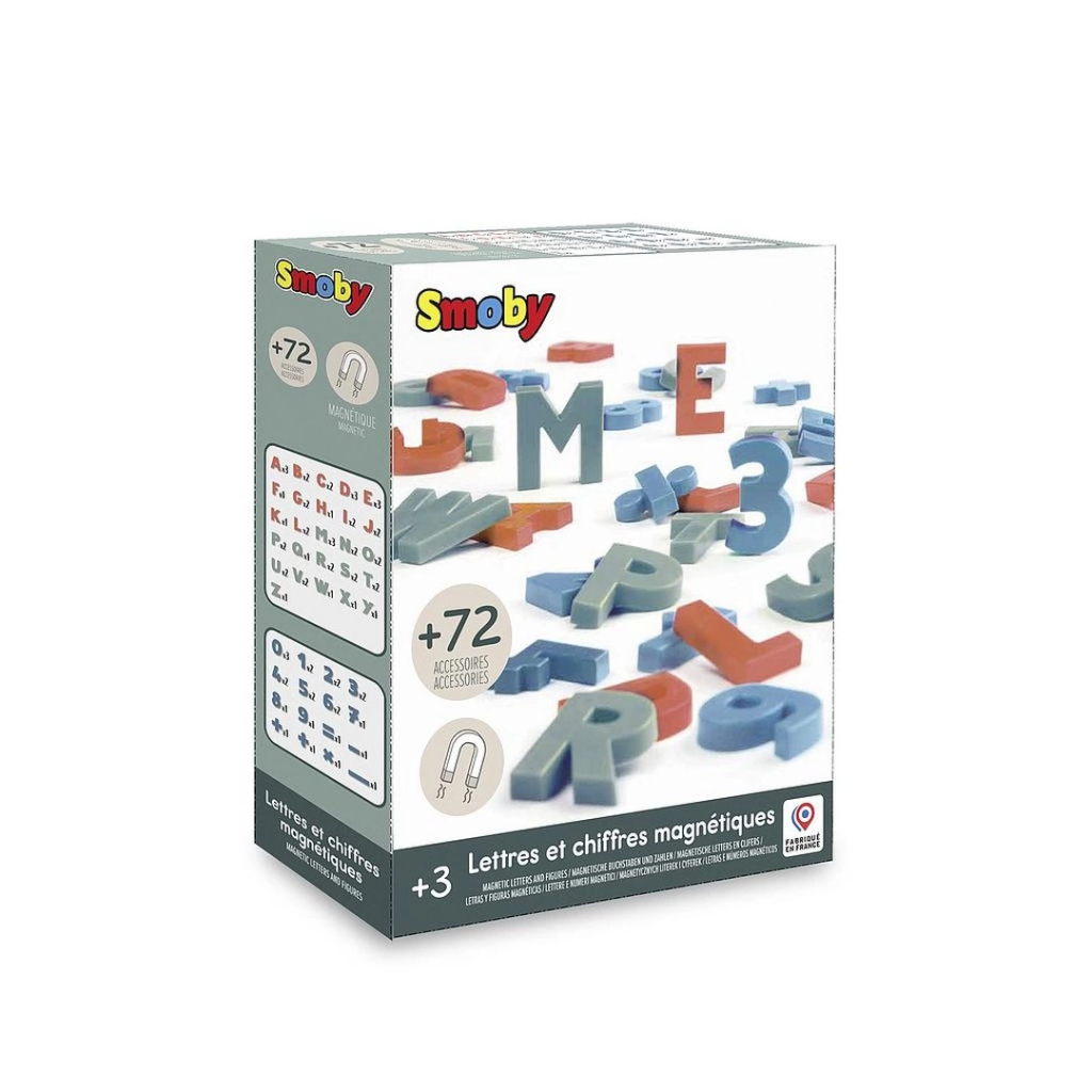 72 Magnetic Letters & Numbers