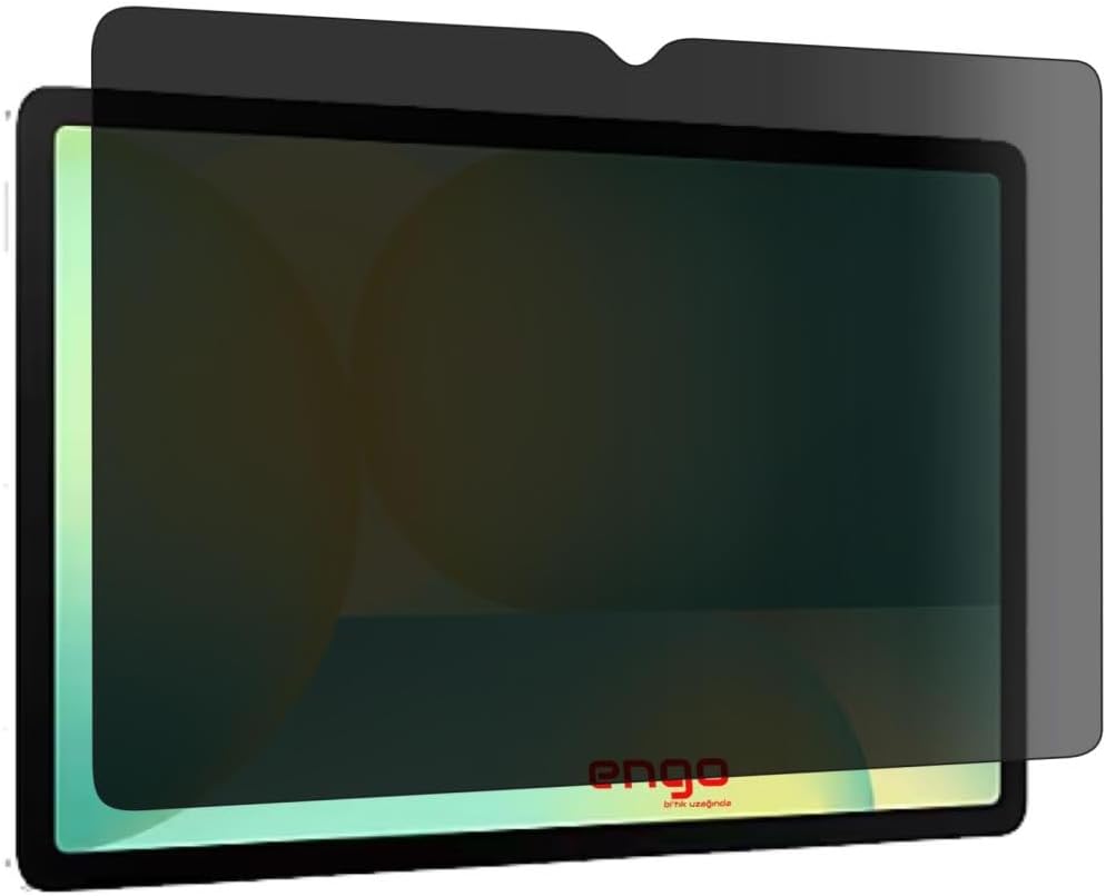 Samsung Galaxy Tab S10 Fe 10.9 İnç İle Uyumlu Hayalet Ekran Koruyucu, Yandan Görünmeyen Anti-Spy Gizlilik (Privacy) Koruması, 9h Temperli Nano Kırılmaz Esnek Cam, Parlama Ve Parmak İzi Önleyici