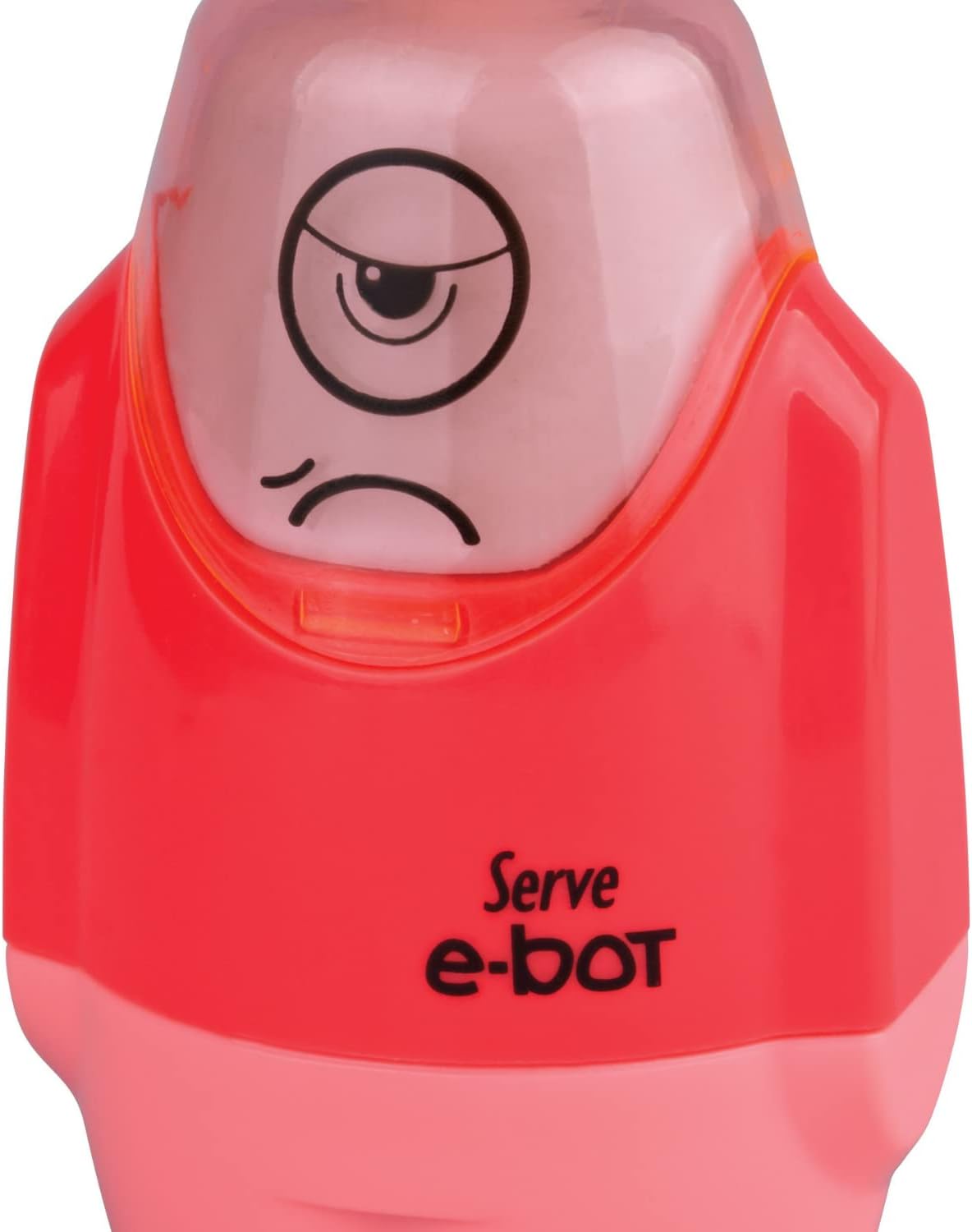 E-BOT SİLGİLİ KALEMTIRAŞ FOSFORLU KIRMIZI 4LU SET