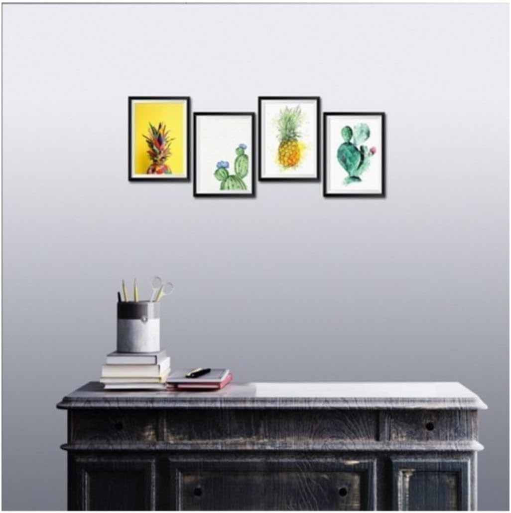 4 Parça Dekoratif Mdf Tablo Seti Çerçeve Görünümlü DEKOLİADKD090