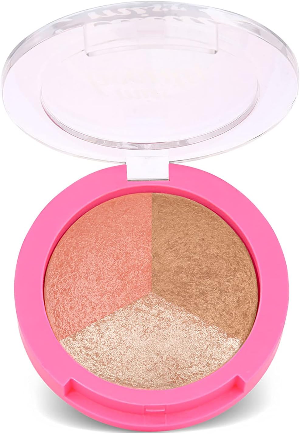 Miss Beauty Glow Baked Trio - 3’lü Allık, Bronzer ve Aydınlatıcı Paleti