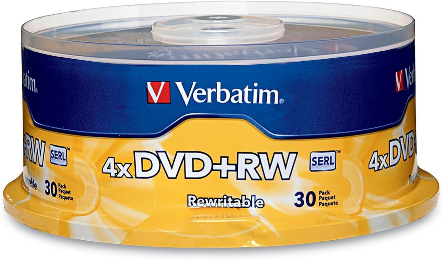 DVD + RW disk, 4.7 GB, 4 x, Spindle, 30/Paket
