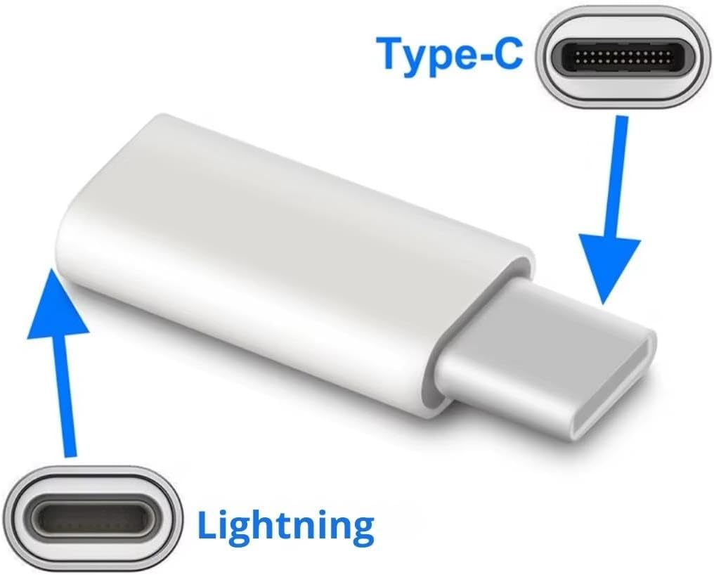A-6004 Type-C To Lightning Şarj Data Çevirici Dönüştürücü Adaptör x 2 Adet