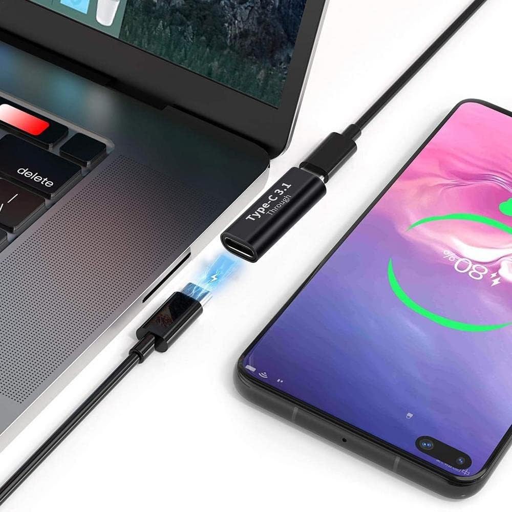 3352 Type C Usb 3.1 Dişi Çevirici Dönüştürücü Adaptör Type C Dişi To Type C DiSi 3.1 Yüksek Hızlı Veri Aktarım Desteği (10Gbps) Çift Yönlü Çalışma Alüminyum Alaşımlı Kaliteli Malzeme
