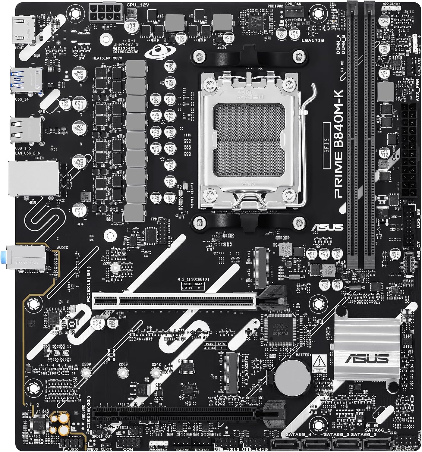 PRIME B840M-K AMD AM5 mATX Anakart