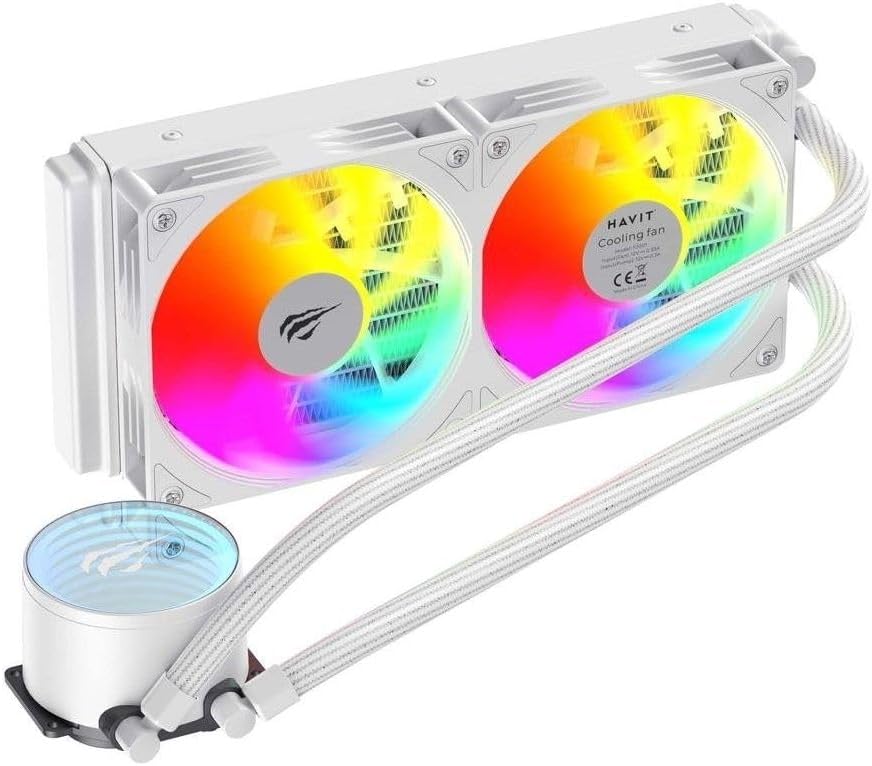 Gamenote F2001 240mm İşlemci Sıvı Soğutucu Beyaz - AM5 ve Intel LGA1700 Uyumlu