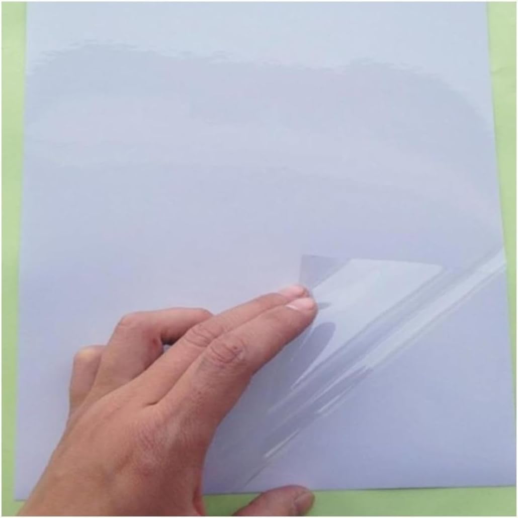 Şeffaf Yapışkanlı Parlak Laminasyon Kaplama Folyosu (61 x 500 cm)