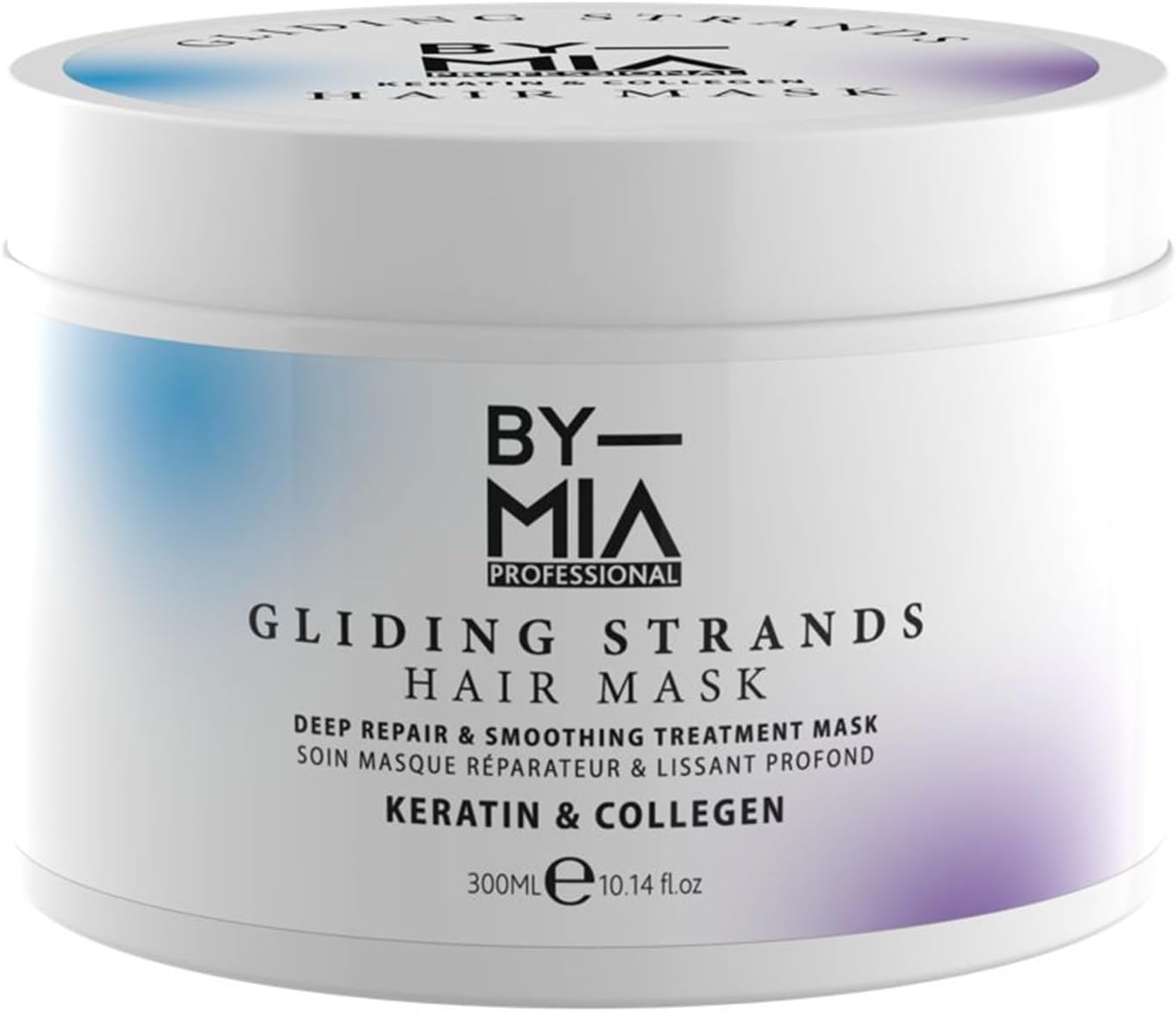 Kolajen ve Keratin Saç Maskesi, 300 ml, Krem, Derin Onarım ve Pürüzsüzleştirme, Kuru ve Hasarlı Saçlar İçin, Argan Yağı ve Maca Özlü