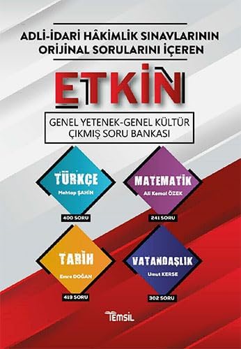 Etkin Genel Yetenek - Genel Kültür Çıkmış Soru Bankası