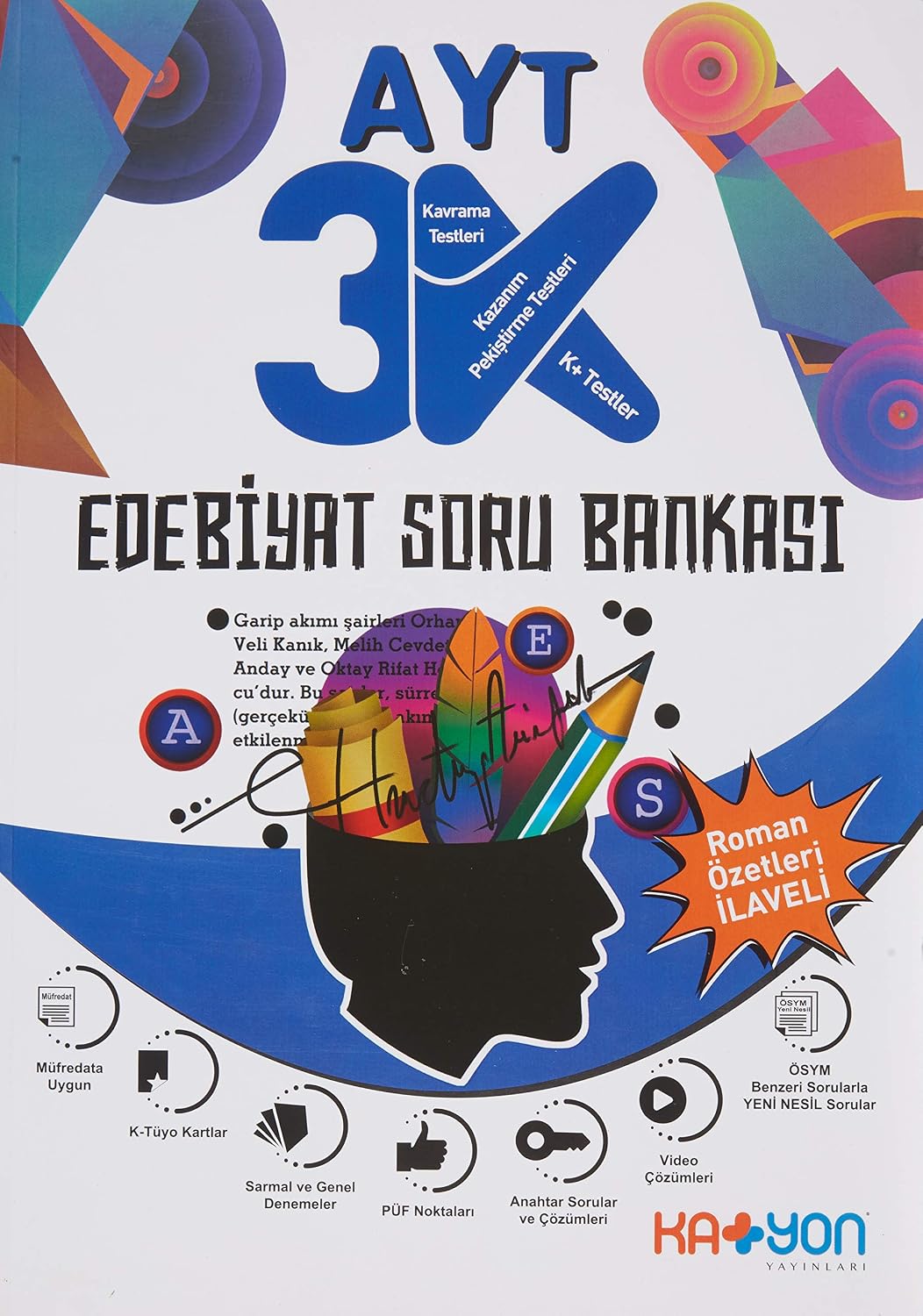Katyon AYT 3K Edebiyat Soru Bankası