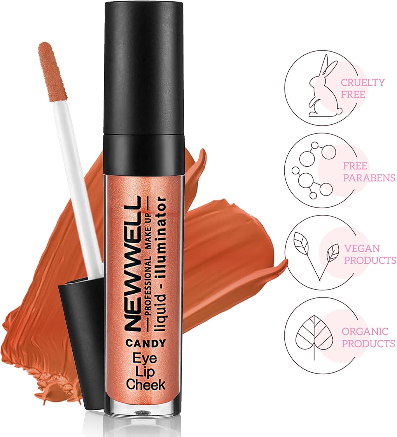 Liquid Illuminator Aydınlatıcı Allık 3 In 1 Candy 6 Ml, T930
