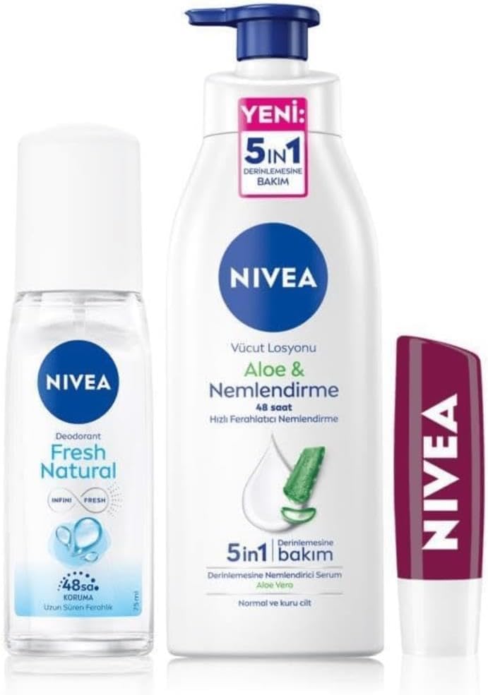 Kişisel Bakım Seti,Banyo Terliği Hediye,Vücut Losyonu,Dudak Bakım,Pump Sprey Deodorant